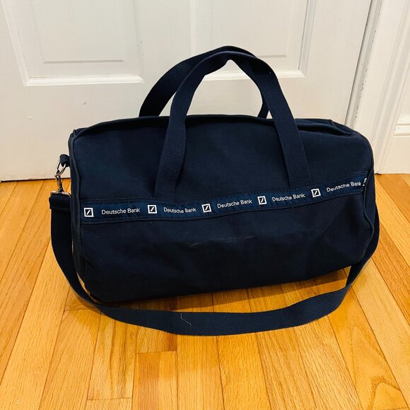 Deutsche Banker Banker Duffle Bag NEW, Authentic VERY RARE~! - Picture 1 of 8